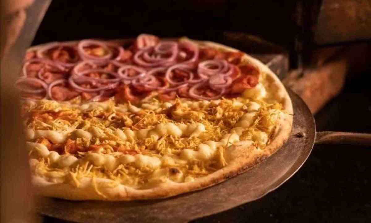 Umas das melhores pizzas que você vai comer na vida está na