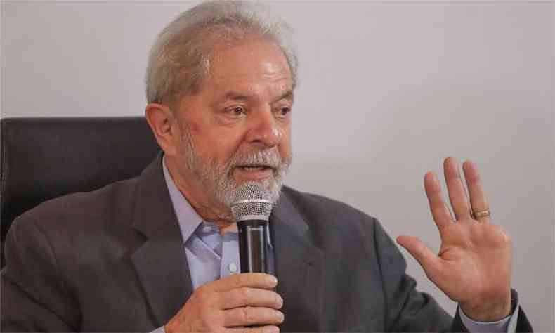 Ex-presidente Luiz Incio Lula da Silva(foto: Reproduo/Facebook)