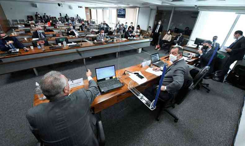 Convocao de prefeitos pela CPI da COVID ser decidida depois(foto: Foto: Edilson Rodrigues/Agncia Senado)