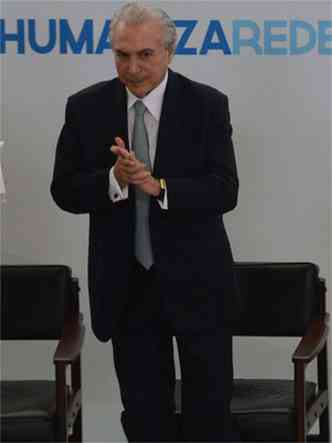 O vice Michel Temer assumiu a articulao poltica do governo no Congresso(foto: Jos Cruz/Agncia Brasil)
