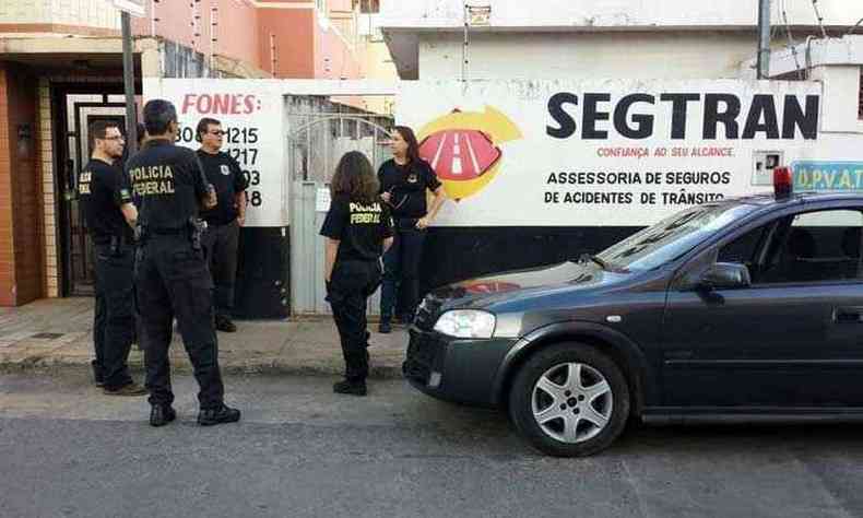 Operao da polcia no Norte de Minas prende quadrilha de fraudadores do DPVAT(foto: Mauro Miranda)