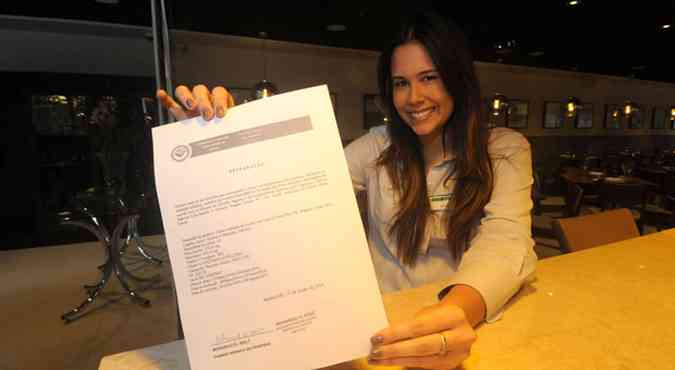 Nayara Leite fez contrato com fornecedores de carne para os argelinos (foto: Beto Magalhes/EM/D.A Press )