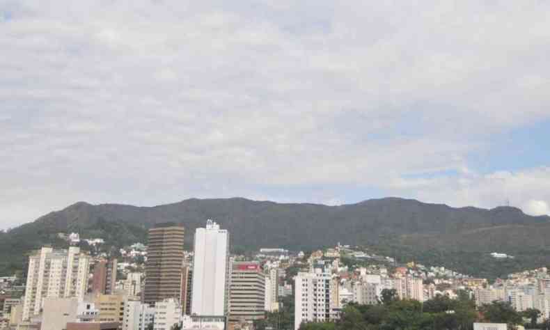 Vista da Serra do Curral, em BH