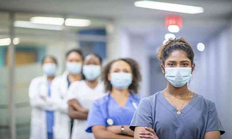 Enfermeiros de BH fazem ato para buscar aprovao de piso salarial(foto: Reproduo/Instagram)