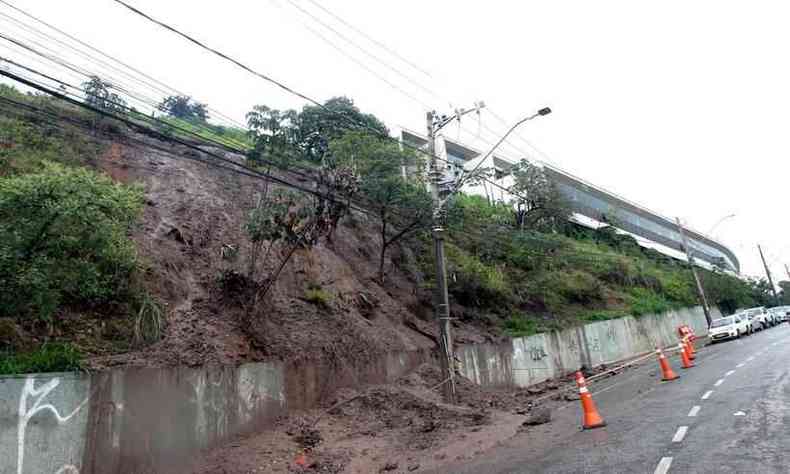 deslizamento em BH