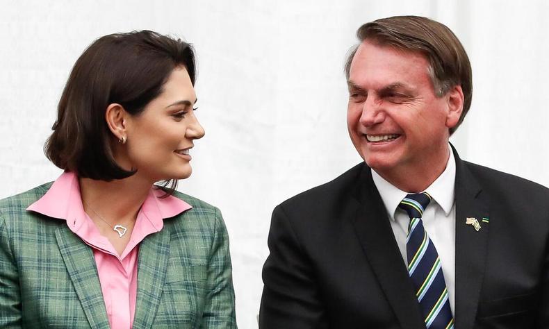 Michelle e Jair Bolsonaro