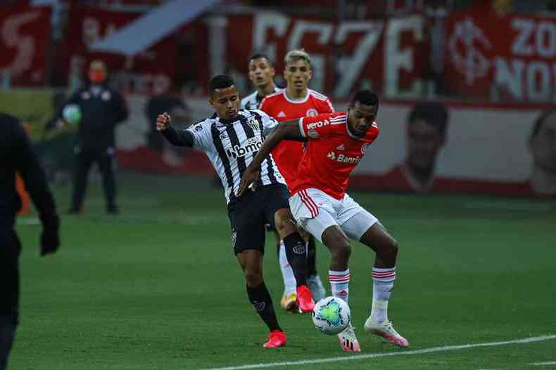 No primeiro turno, Atltico perdeu para o Internacional por 1 a 0(foto: Pedro Souza/Atltico)