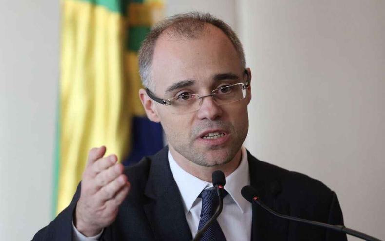 André Mendonça(foto: FABIO RODRIGUES/AGÊNCIA BRASIL) Mendonça discursa em evento