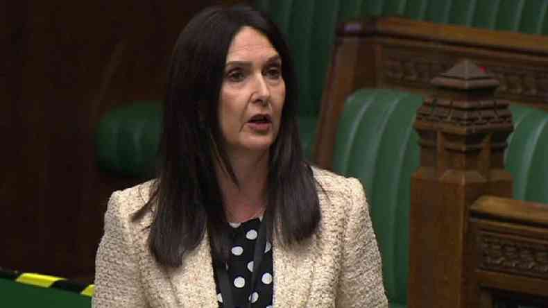 Margaret Ferrier foi suspensa pelo SNP, Partido Nacional Escocs(foto: BBC)