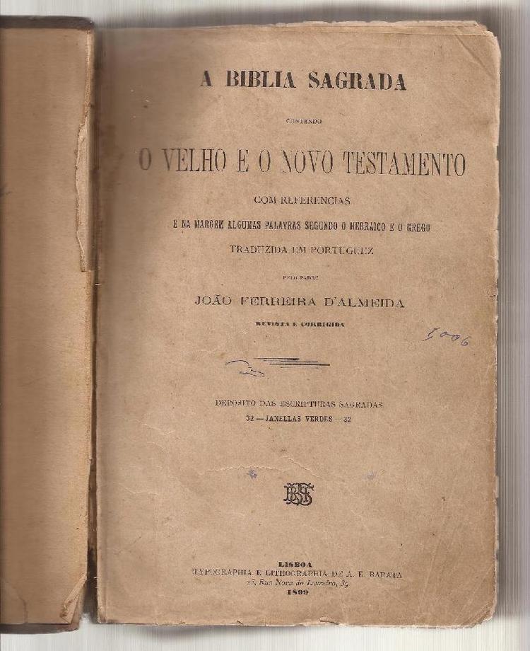 Reproduo de traduo publicada em 1899