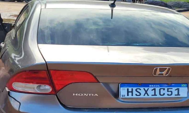 Honda usado na fuga
