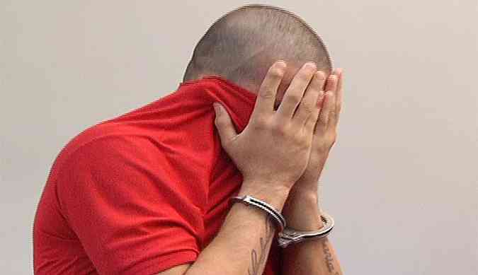 O suspeito estava em liberdade condicional por roubo(foto: TV Alterosa/Reproduo)