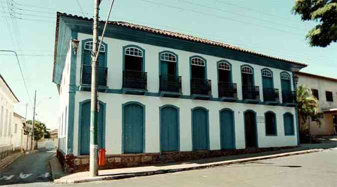 O casaro colonial virou museu em 1965 em Arax(foto: Auremar de Castro/Estado de Minas - Abril/2001)
