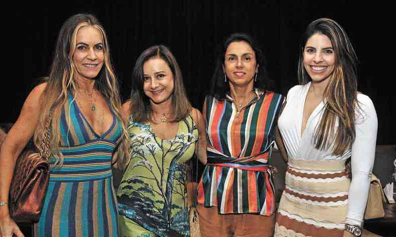 Cludia Resende, Christine Boerger, Isabel Gangl e Karina Resende(foto: Marcos Vieira/EM/D.A Press)