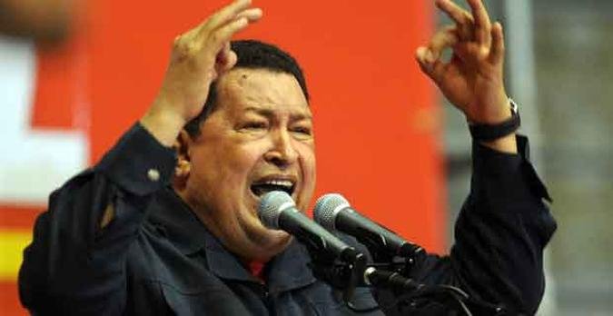 Ch�vez em campanha na Venezuela(foto: LEO RAMIREZ / AFP)