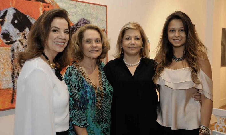 Ana Lucia Rodarte, Angela Martins, Leila Gontijo e Camila Bahmed
