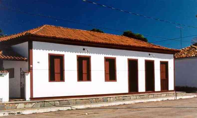 Tombado pelo Iepha, o prdio do Museu Casa Guimares Rosa, em Cordisburgo, na Regio Central de Minas,  um dos bens contemplados(foto: IEPHA-MG/DIVULGAO)