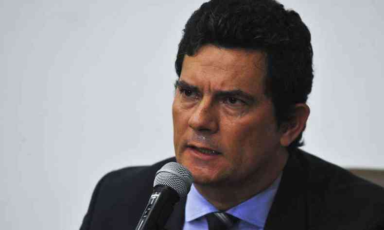 Sergio Moro deixou o governo Bolsonaro nesta sexta-feira.(foto: Marcello Casal JrAgncia Brasil)