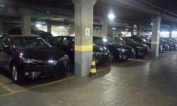Os carros, ainda nem emplacados, já foram entregues ao tribunal(foto: Divulgação) Os carros, ainda nem emplacados, já foram entregues ao tribunal(foto: Divulgação)
