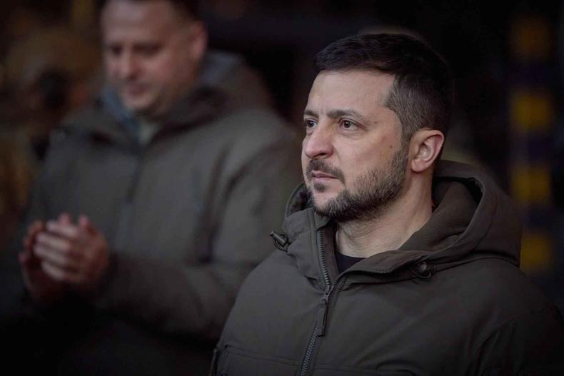 Na foto, presidente ucraniano Volodimir Zelensky 