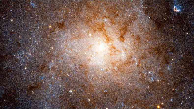 Imagem panormica do sistema espacial captou cerca de 25 milhes de estrelas(foto: Nasa/Divulgao)