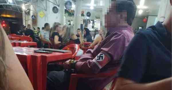 Homem que usou símbolo nazista é indiciado por discriminação racial