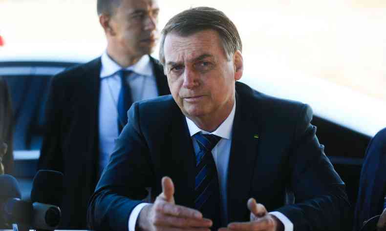 Bolsonaro, MP 'est melhorando' a situao do rgo(foto: Antonio Cruz/Agncia Brasil)