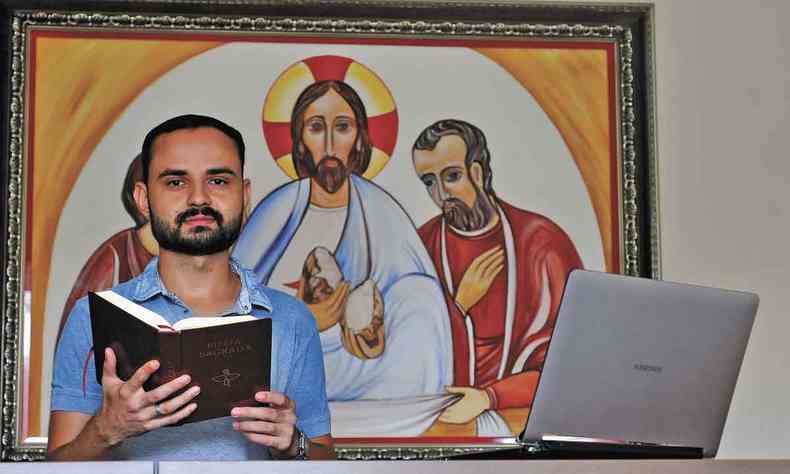 Kaik Ribas, primeiro ano de teologia