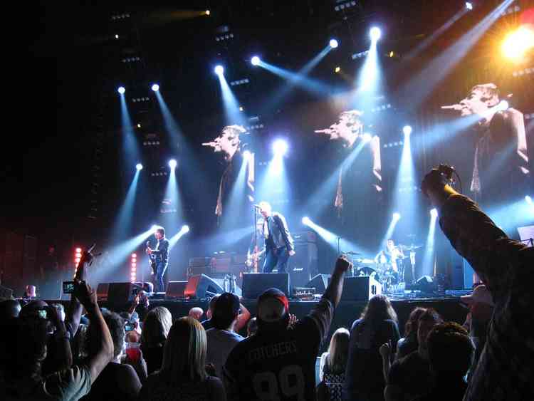 Oasis em Montreal, no Canad, em setembro de 2008