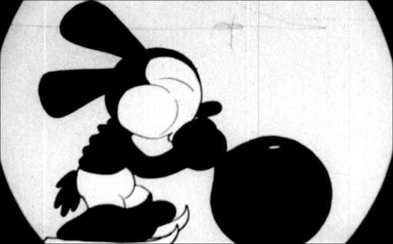 No incio, o personagem principal de Walt Disney no era Mickey... E sim Oswald, o coelho sortudo(foto: Disney World Company/divulgao)