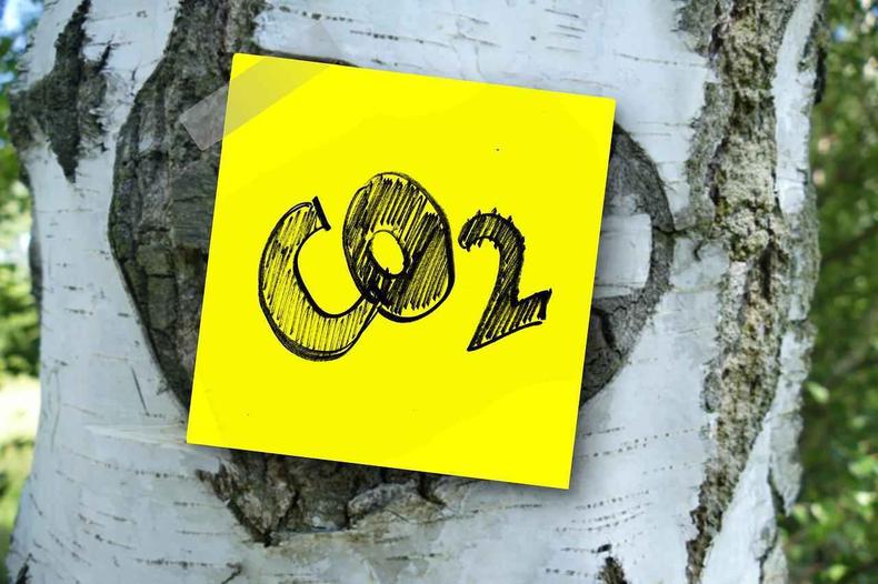 imagem ilustrativa de emisso de carbono