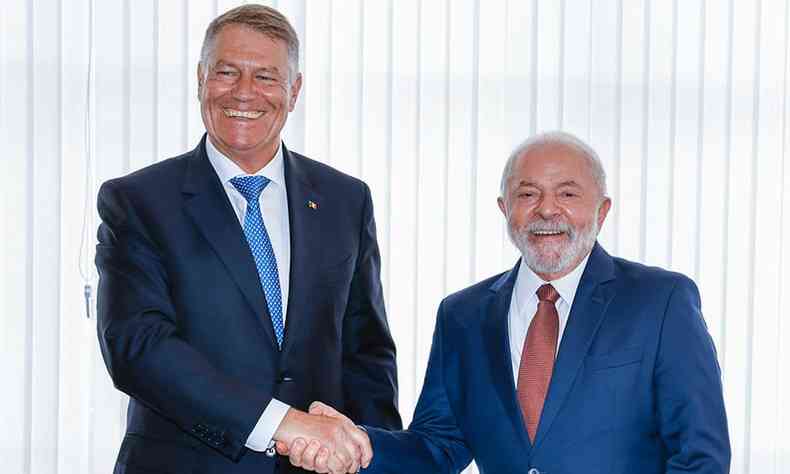 Lula e Klaus Iohannis