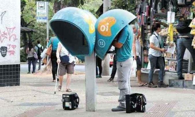 Com dvida 80 vezes maior que seu valor, telefnica teve classificao de risco rebaixada para grau de calote(foto: Gladyston Rodrigues/EM/D.A Press - 26/4/16)