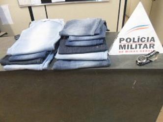 Suspeito no informou o que iria fazer com o material(foto: Polcia Militar / Divulgao)