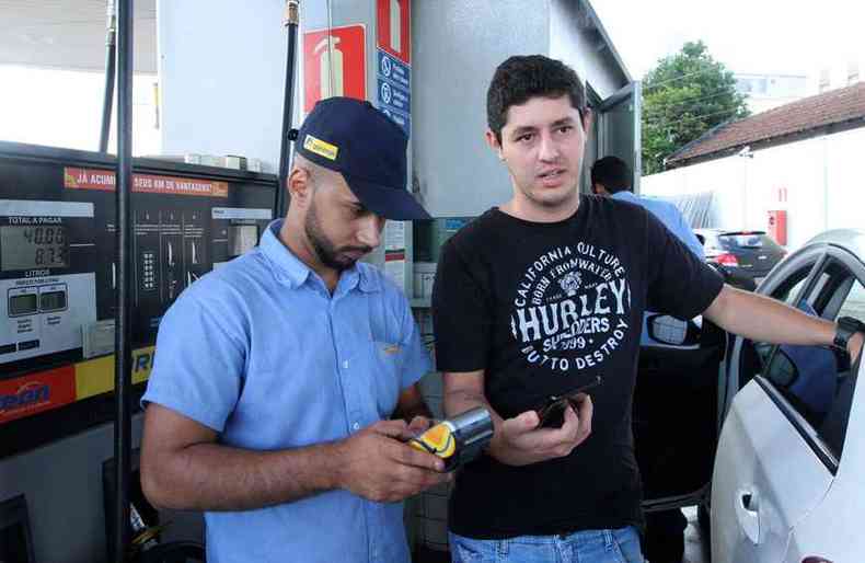 Oswaldo Machado, motorista de aplicativo de transporte: 