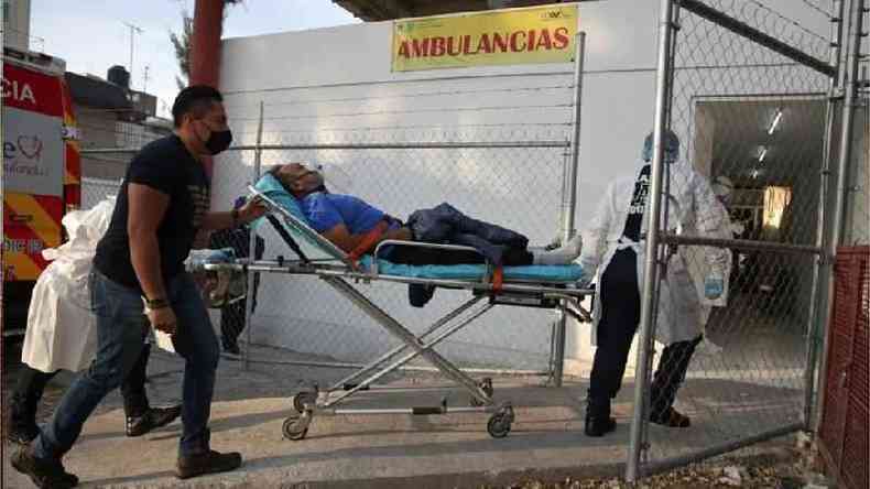 Mdicos se queixam de que hospitais mexicanos esto sem insumos para tratar pacientes de covid-19(foto: Reuters)