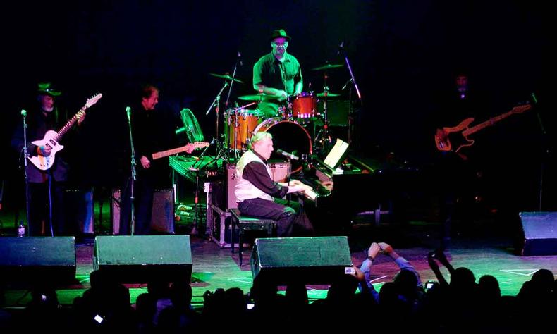 O astro do rock se apresentou em Belo Horizonte, em 20 de setembro de 2009