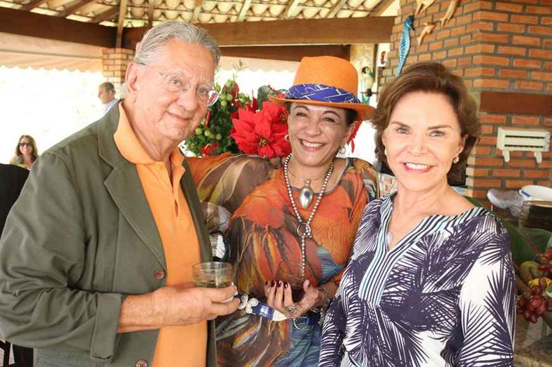 Ildeu Koscky, Maria Elvira Ferreira e Norma Salvador(foto: marcos vieira/em/d.a press) Ildeu Koscky, Maria Elvira Ferreira e Norma Salvador(foto: marcos vieira/em/d.a press)