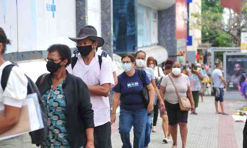 Minas Gerais acumula 47.942 mortes pela doena desde o incio da pandemia (foto: Leandro Couri/EM/D.A Press - 16/10/2020 )