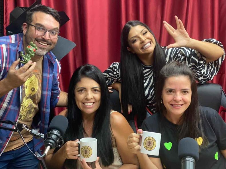 Elenco do podcast 1 centavo