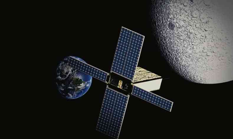A parceria entre a NASA e o ITA vem desenvolvendo tecnologias na rea aerospacial, como o satlite ITASAT-2.(foto: FAB)