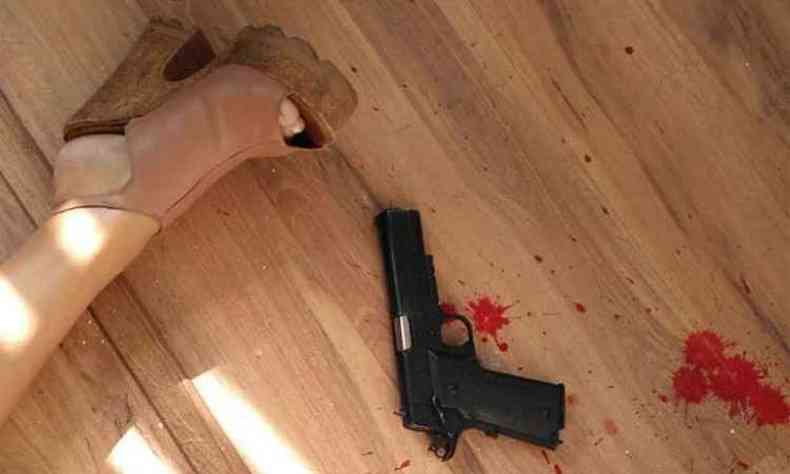 Policial civil mata mulher dentro da Cmara Municipal de Contagem, na Grande BH(foto: Polcia Militar)