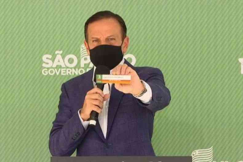 Governador de So Paulo, Joo Doria (PSDB)(foto: Redes Sociais/Reproduo)