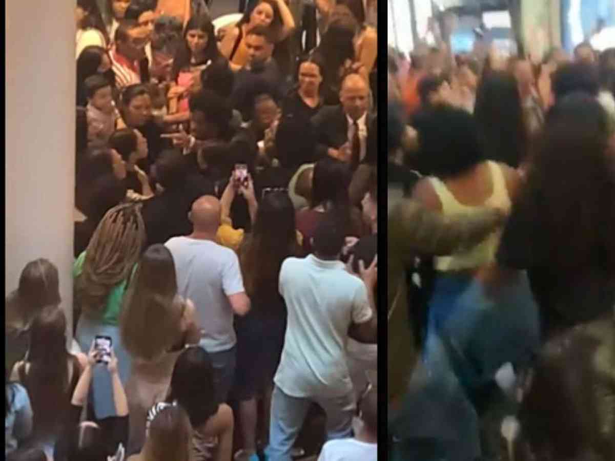 Vídeo. Shein em São Paulo tem tumulto e briga em inauguração de loja