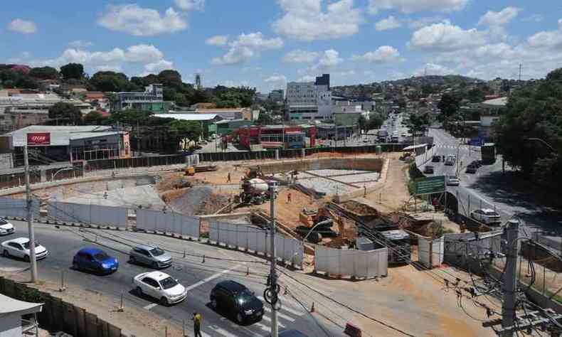 Obra na Avenida Vilarinho, Regio de Venda Nova