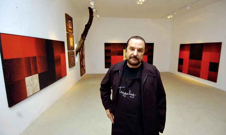 artista plastico Fernando Magalhaes Velloso, que faz aniversário neste sábado, em seu ateliê, no condomínio Vila Del Rey, em Nova Lima(foto: arquivo pessoal) artista plastico Fernando Magalhaes Velloso, que faz aniversário neste sábado, em seu ateliê, no condomínio Vila Del Rey, em Nova Lima(foto: arquivo pessoal)