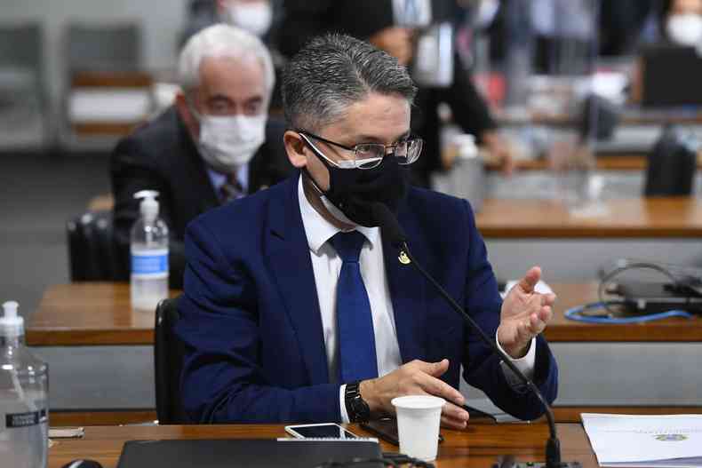 Senador Alessandro Vieira (Cidadania-SE)(foto: Marcos Oliveira/Agncia Senado)