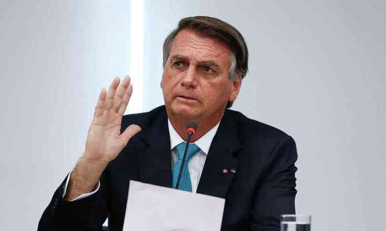 Presidente Jair Bolsonaro j  alvo de outras quatro denncias no Tribunal Penal de Haia(foto: Alan Santos/PR )