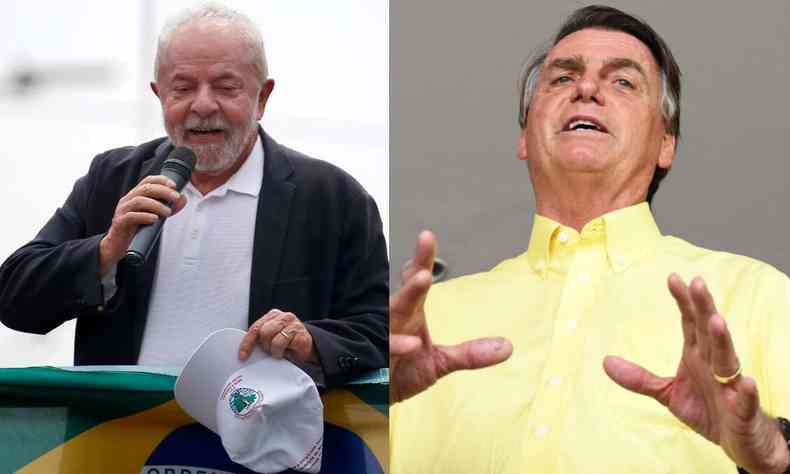 Lula e Bolsonaro