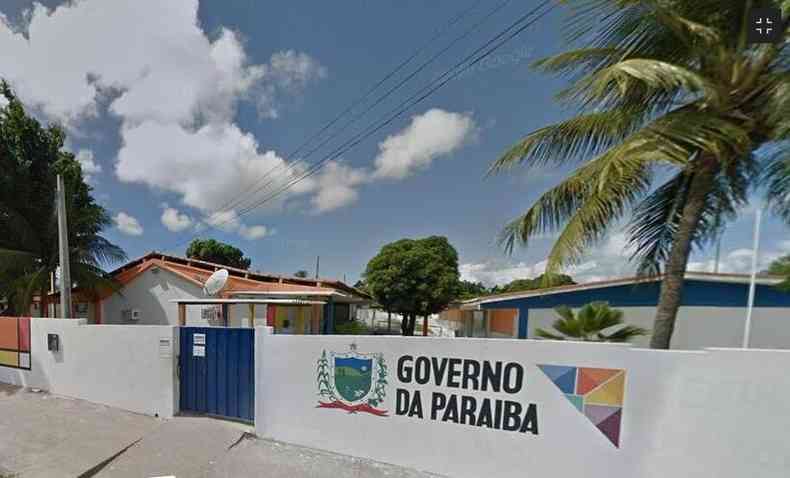 Fachada da Escola Estadual Dr. Joo Navarro Filho, localizada no bairro Valentina Figueiredo, em Joo Pessoa, capital da Paraba